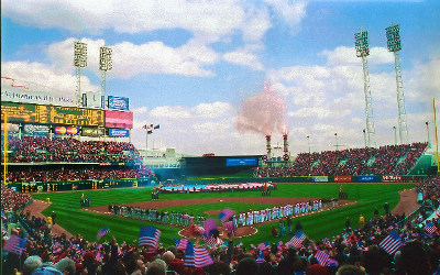 First game played at Great American Ball Park