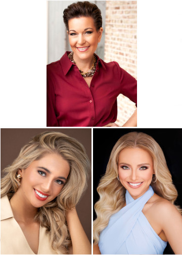 Miss Ohios standing side-by-side